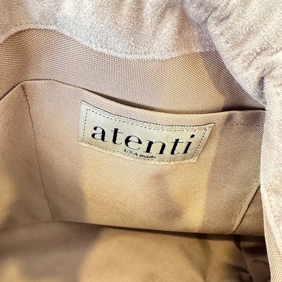 Atenti Betty Origins Doctor Bag Purse Neutral Colors Damask Tapestry Embroidery - Picture 12 of 13